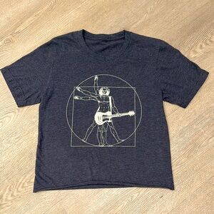 VITRUVIAN GUITAR MAN tee!